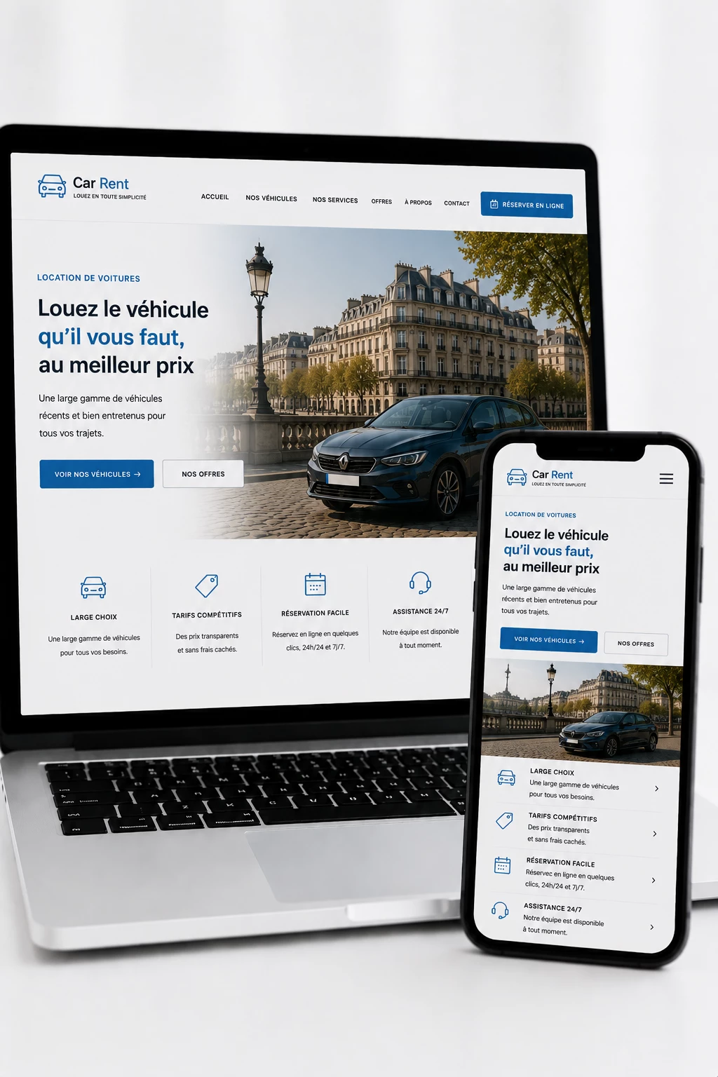 Site internet professionnel by Website Paris