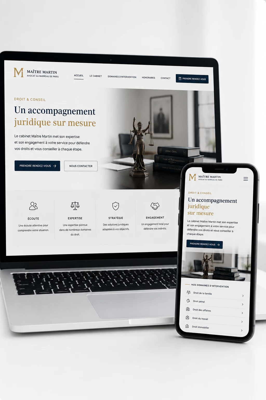 Site internet professionnel by Website Paris