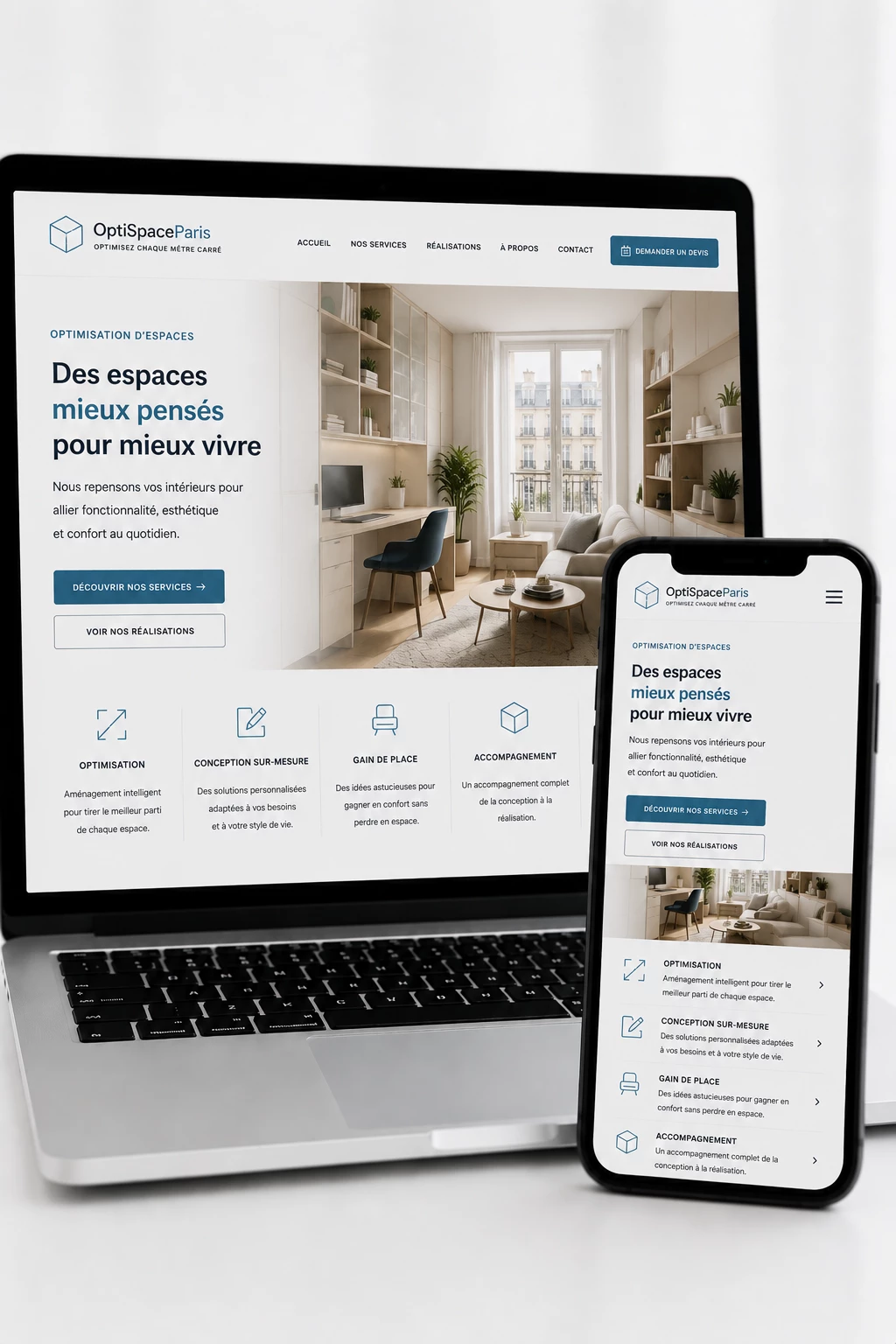 Site internet professionnel by Website Paris