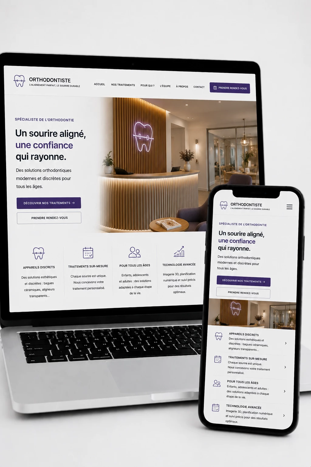 Site internet professionnel by Website Paris