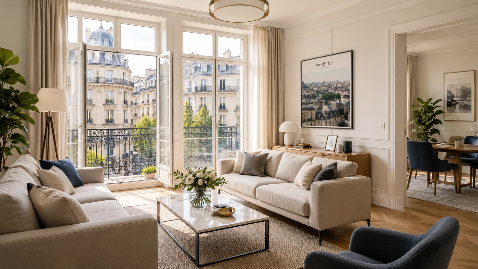 Website Paris: Agence immobiliére