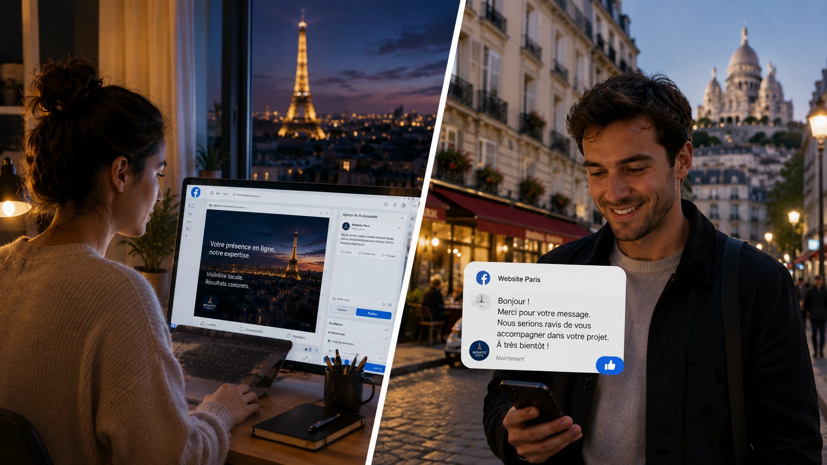 Website Paris: Assistante virtuelle à Paris